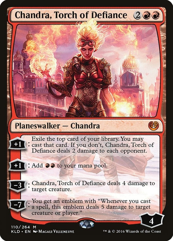 Image for Chandra, Torch of Defiance (Kaladesh) (110) - Magic: The Gathering