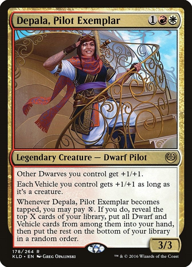 Image for Depala, Pilot Exemplar (Kaladesh) (178) - Magic: The Gathering
