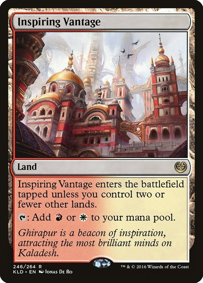 Image for Inspiring Vantage (Kaladesh) (246) - Magic: The Gathering