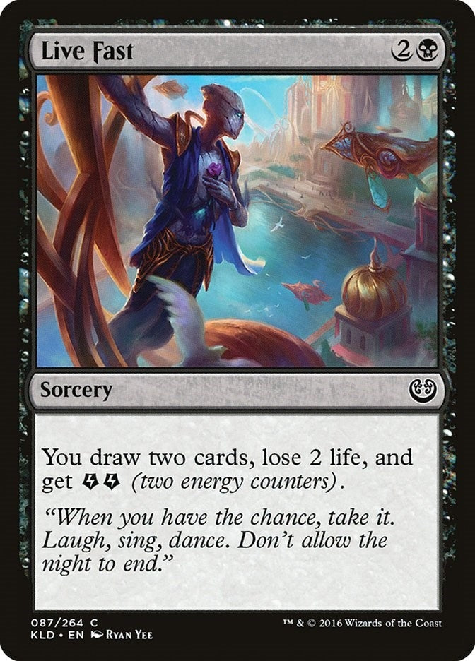 Image for Live Fast (Kaladesh) (87) - Magic: The Gathering