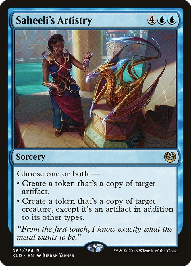 Image for Saheeli's Artistry (Kaladesh) (62) - Magic: The Gathering