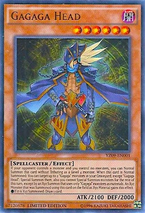 Image for Gagaga Head (Yu-Gi-Oh! ZEXAL Manga Promotional Cards) (YZ09-EN001) - YuGiOh