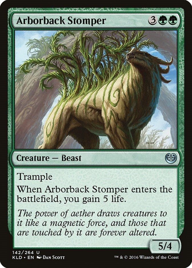 Image for Arborback Stomper (Kaladesh) (142) - Magic: The Gathering