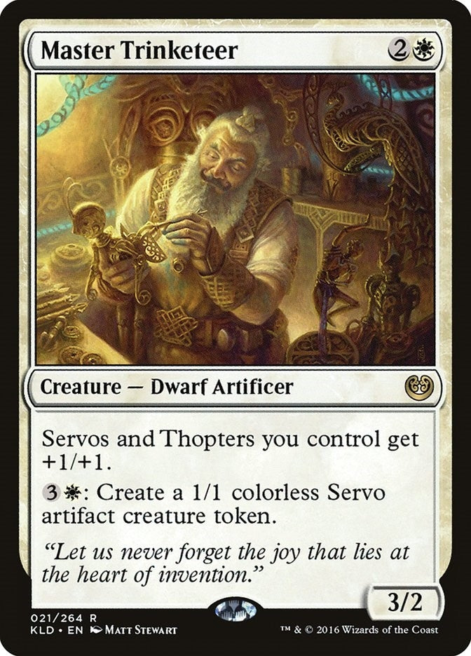 Image for Master Trinketeer (Kaladesh) (21) - Magic: The Gathering