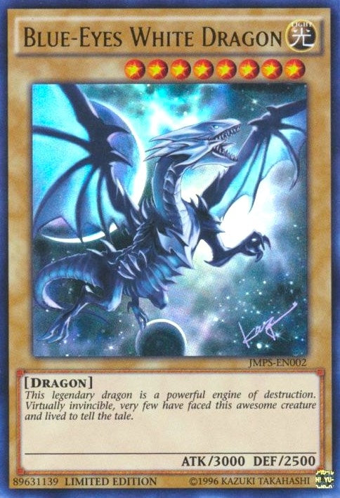 Image for Blue-Eyes White Dragon (JMPS-EN002) (Shonen Jump Magazine Promos) (JMPS-EN002) - YuGiOh