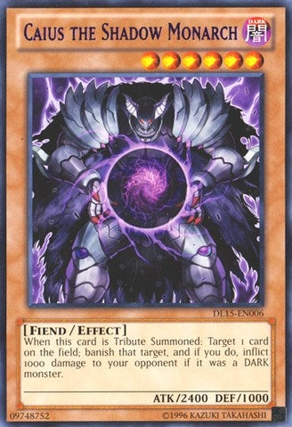 Image for Caius the Shadow Monarch (Purple) (Duelist League Promo) (DL15-EN006) - YuGiOh