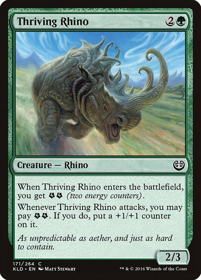 Image for Thriving Rhino (Kaladesh) (171) - Magic: The Gathering