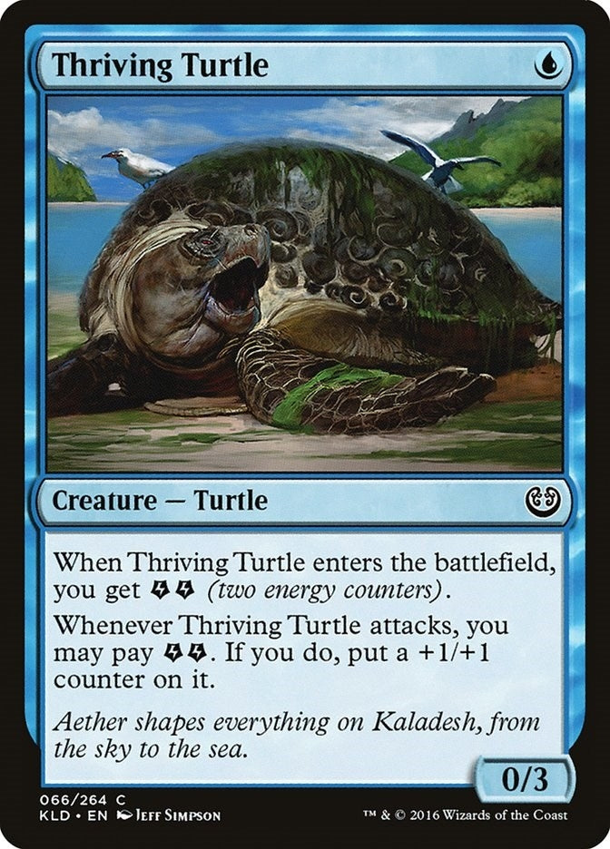 Image for Thriving Turtle (Kaladesh) (66) - Magic: The Gathering