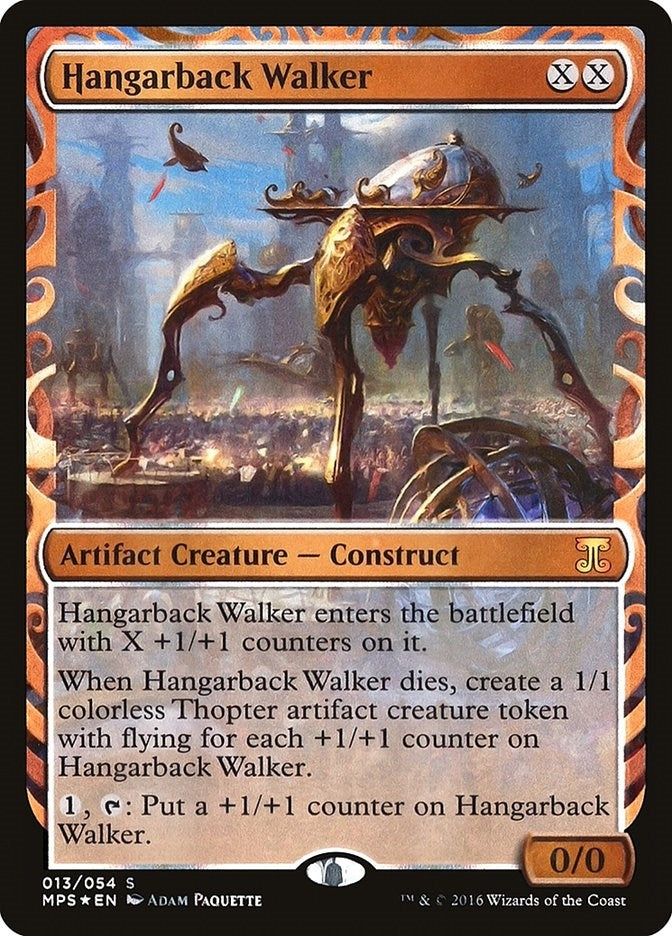Image for Hangarback Walker (Masterpiece Series: Kaladesh Inventions) (13) - Magic: The Gathering