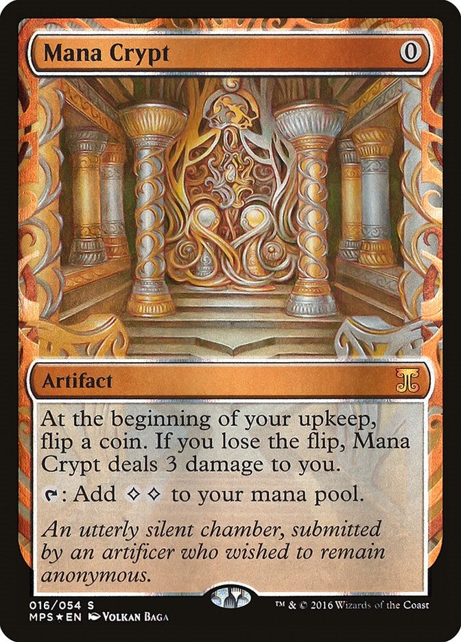 Image for Mana Crypt (Masterpiece Series: Kaladesh Inventions) (16) - Magic: The Gathering
