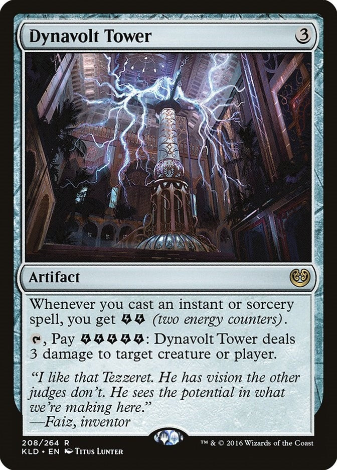 Image for Dynavolt Tower (Kaladesh) (208) - Magic: The Gathering