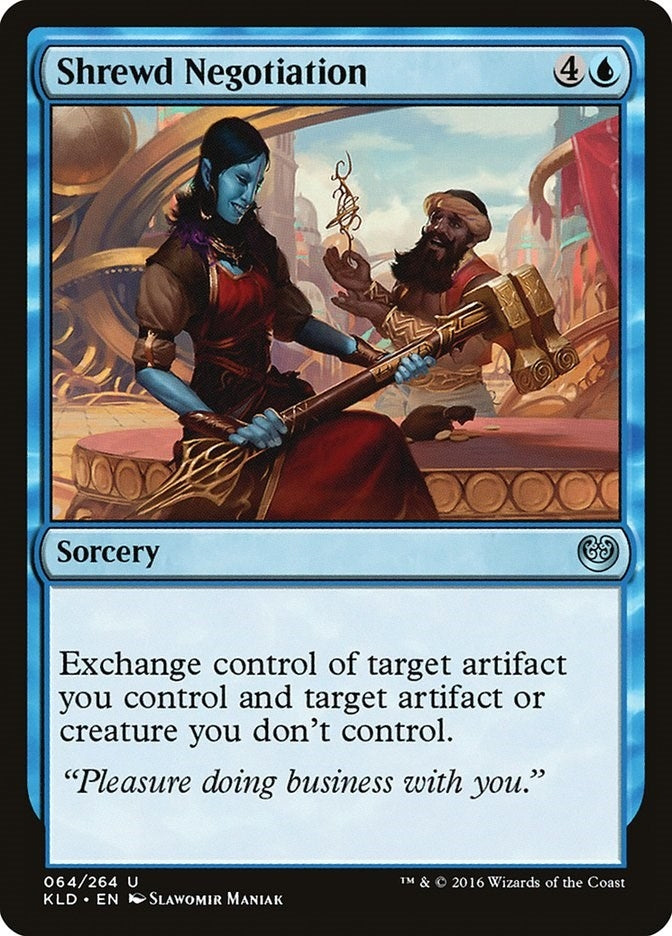 Image for Shrewd Negotiation (Kaladesh) (64) - Magic: The Gathering