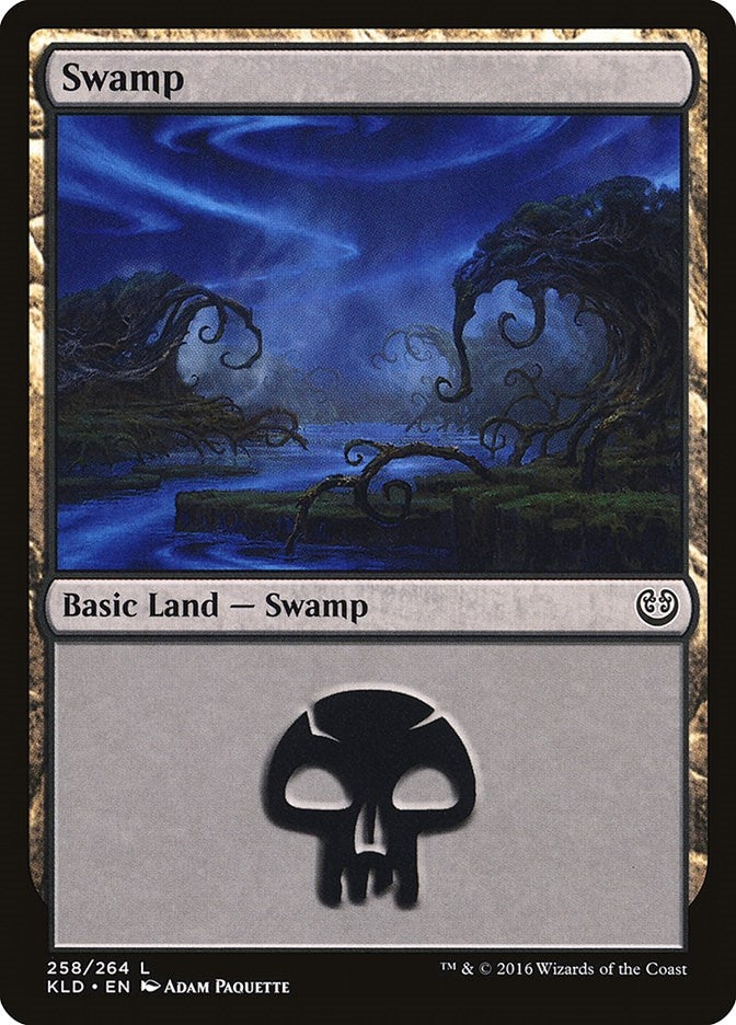 Image for Swamp (258) (Kaladesh) (258) - Magic: The Gathering