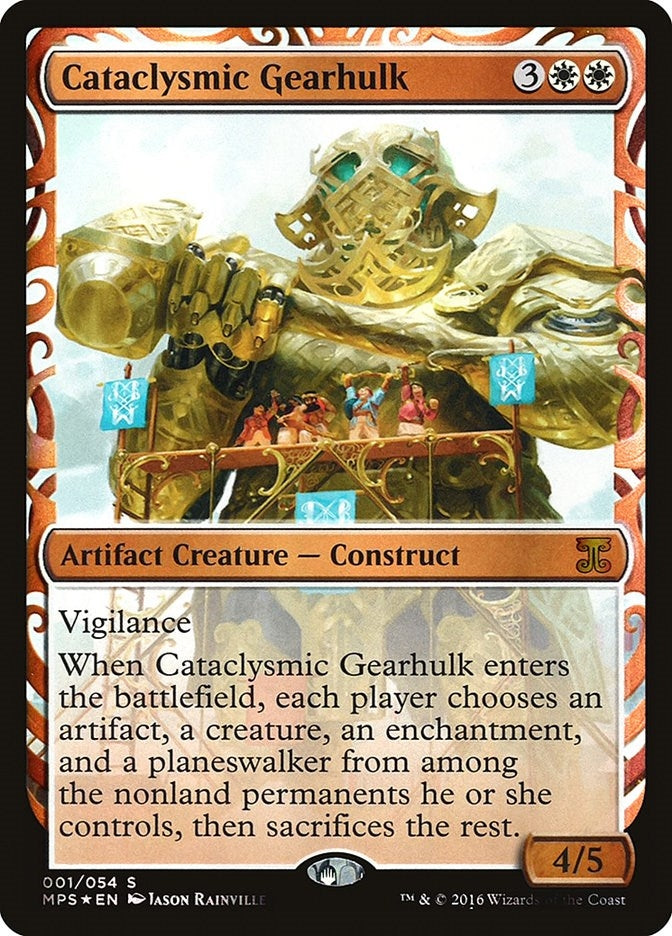 Image for Cataclysmic Gearhulk (Masterpiece Series: Kaladesh Inventions) (1) - Magic: The Gathering