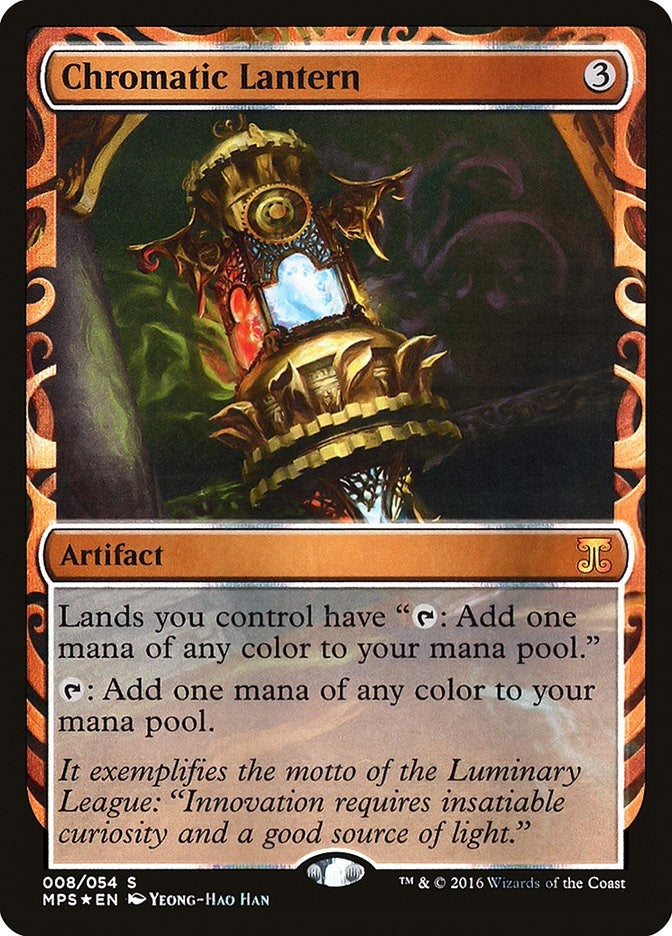 Image for Chromatic Lantern (Masterpiece Series: Kaladesh Inventions) (8) - Magic: The Gathering