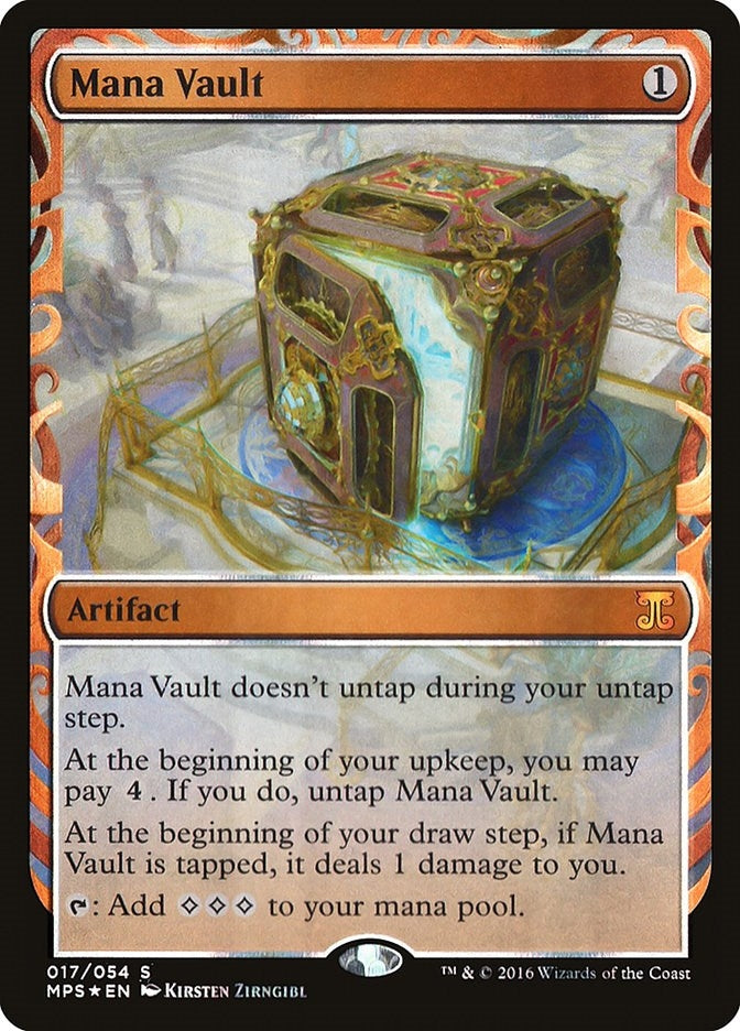 Image for Mana Vault (Masterpiece Series: Kaladesh Inventions) (17) - Magic: The Gathering