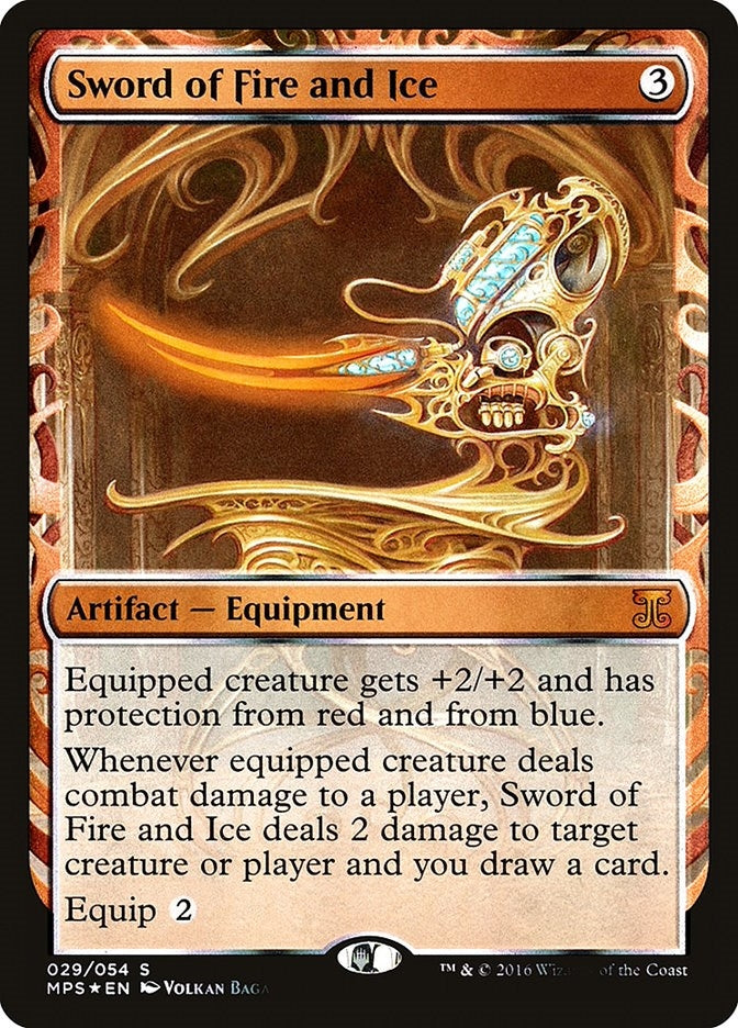 Image for Sword of Fire and Ice (Masterpiece Series: Kaladesh Inventions) (29) - Magic: The Gathering