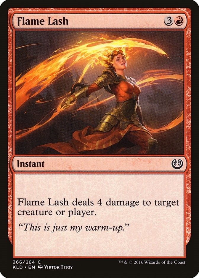 Image for Flame Lash (Kaladesh) (266) - Magic: The Gathering