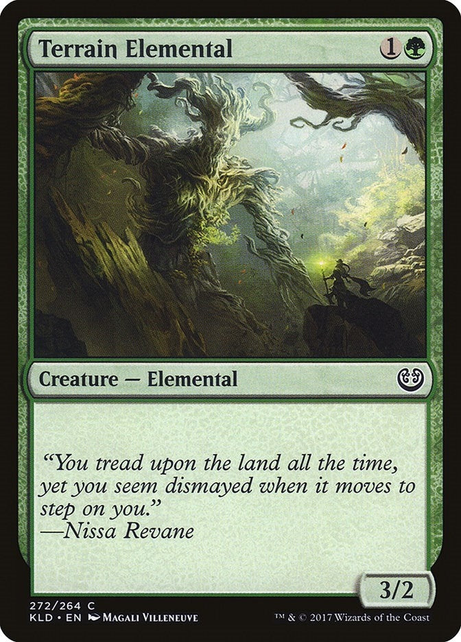Image for Terrain Elemental (Kaladesh) (272) - Magic: The Gathering