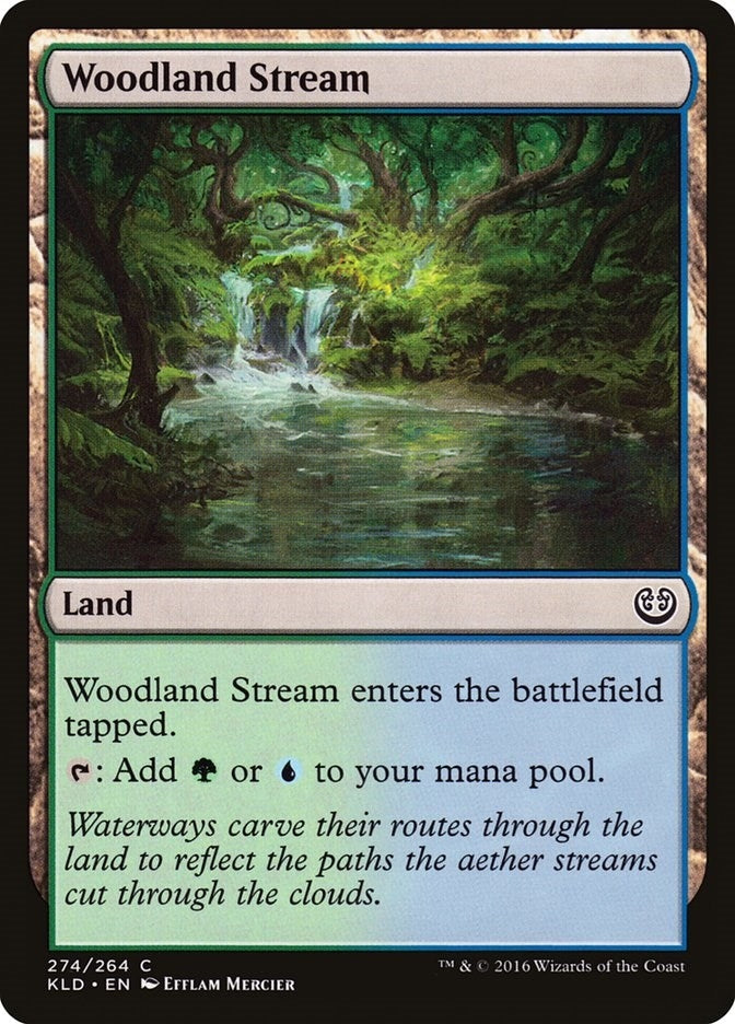 Image for Woodland Stream (Kaladesh) (274) - Magic: The Gathering