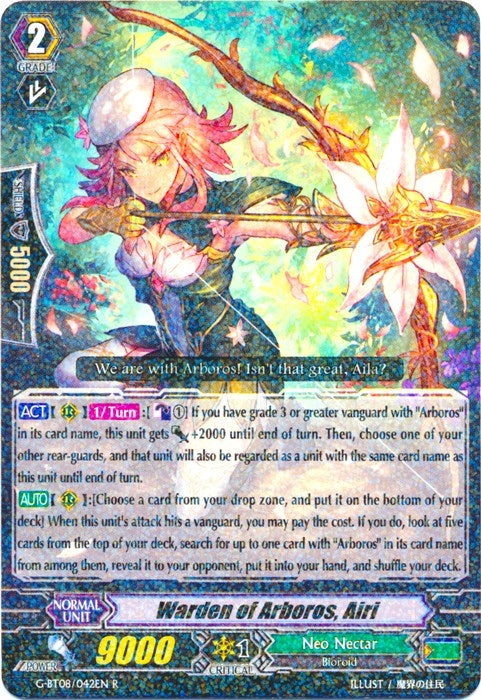 Image for Warden of Arboros, Airi (G-BT08: Absolute Judgment) (G-BT08/042EN) - Cardfight Vanguard