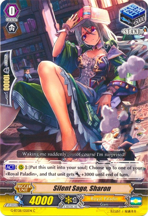 Image for Silent Sage, Sharon (G-BT08: Absolute Judgment) (G-BT08/051EN) - Cardfight Vanguard