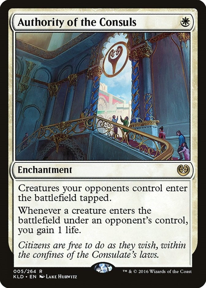 Image for Authority of the Consuls (Kaladesh) (5) - Magic: The Gathering