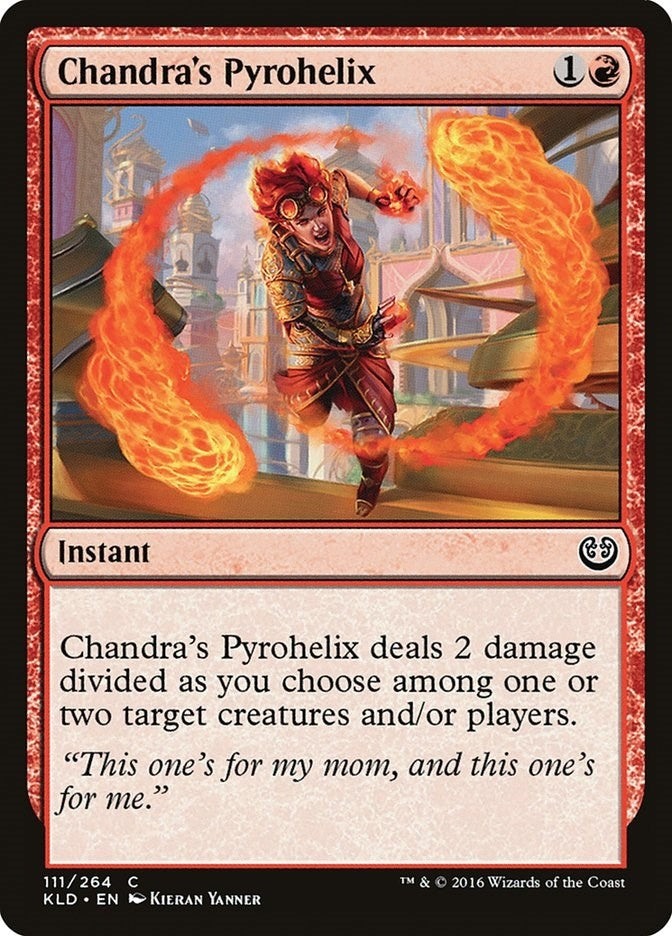 Image for Chandra's Pyrohelix (Kaladesh) (111) - Magic: The Gathering