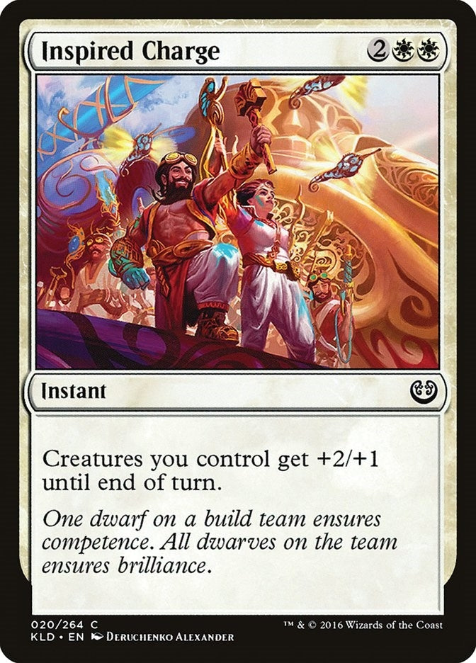 Image for Inspired Charge (Kaladesh) (20) - Magic: The Gathering