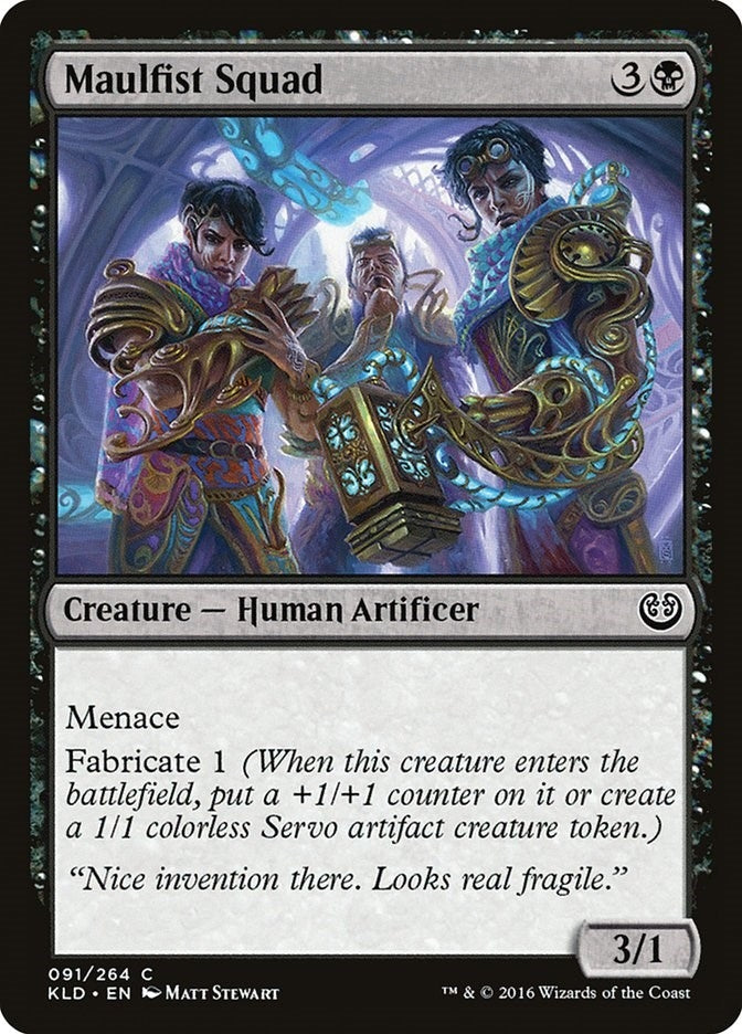 Image for Maulfist Squad (Kaladesh) (91) - Magic: The Gathering