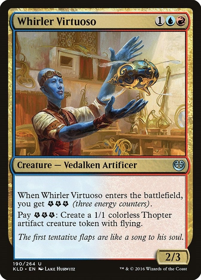 Image for Whirler Virtuoso (Kaladesh) (190) - Magic: The Gathering