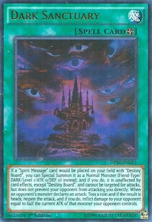 Image for Dark Sanctuary (Duelist Pack: Rivals of the Pharaoh) (DPRP-EN011) - YuGiOh