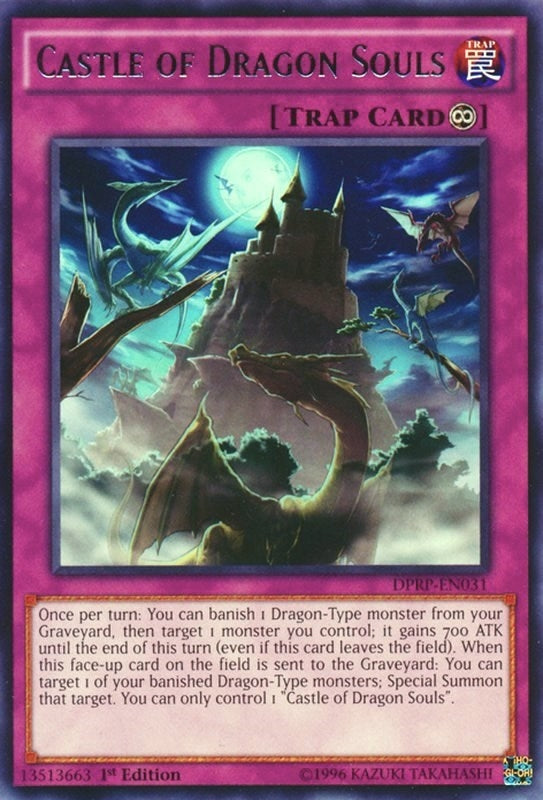 Image for Castle of Dragon Souls (Duelist Pack: Rivals of the Pharaoh) (DPRP-EN031) - YuGiOh
