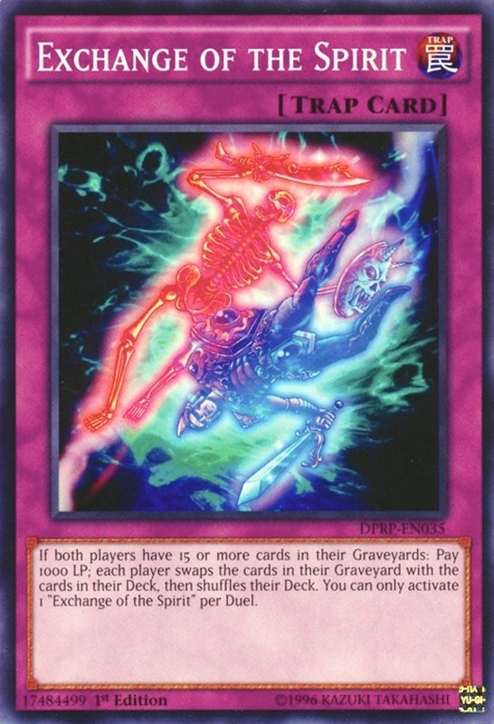 Image for Exchange of the Spirit (Duelist Pack: Rivals of the Pharaoh) (DPRP-EN035) - YuGiOh