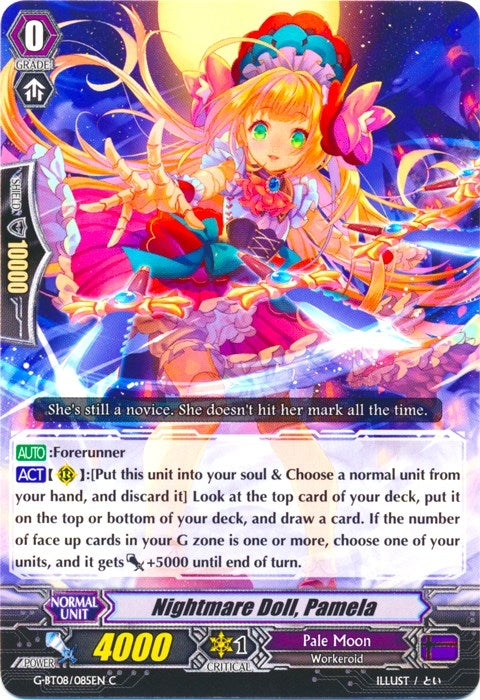 Image for Nightmare Doll, Pamela (G-BT08: Absolute Judgment) (G-BT08/085EN) - Cardfight Vanguard