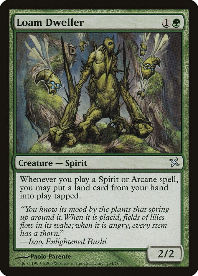 Image for Loam Dweller (Betrayers of Kamigawa) (134) - Magic: The Gathering