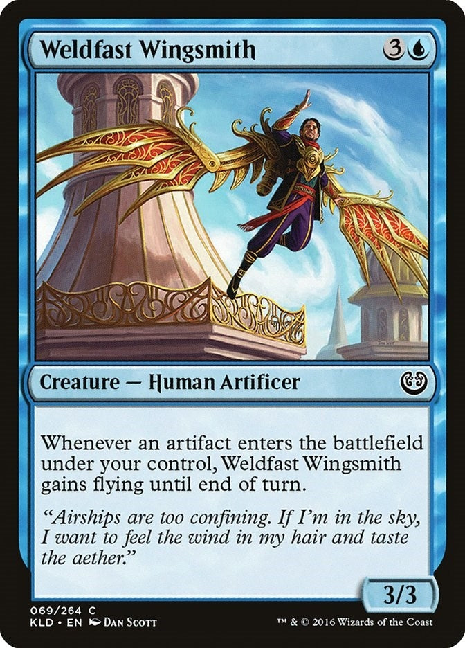 Image for Weldfast Wingsmith (Kaladesh) (69) - Magic: The Gathering