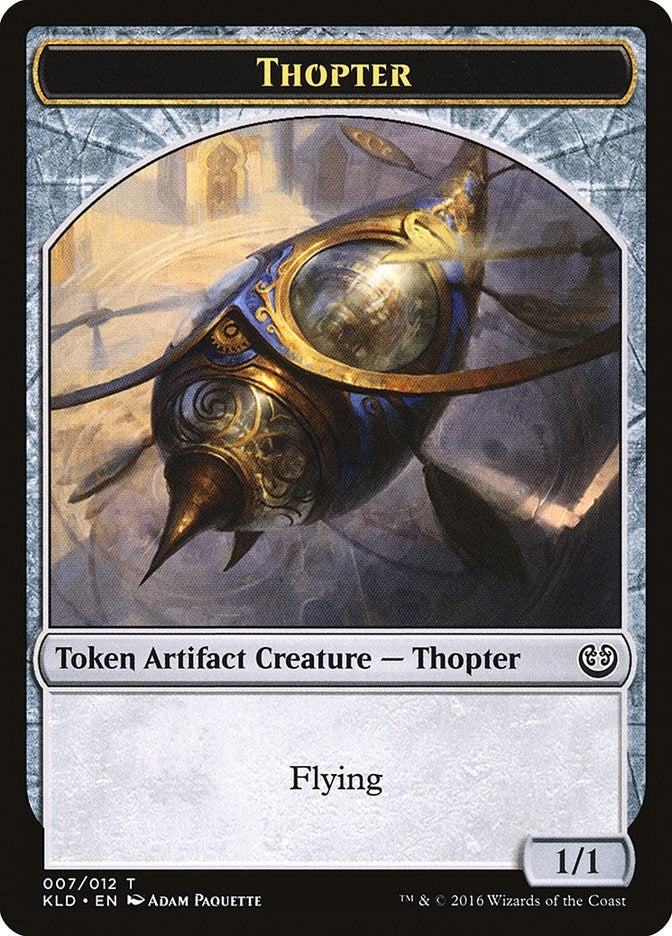 Image for Thopter Token (007) (Kaladesh) (7) - Magic: The Gathering