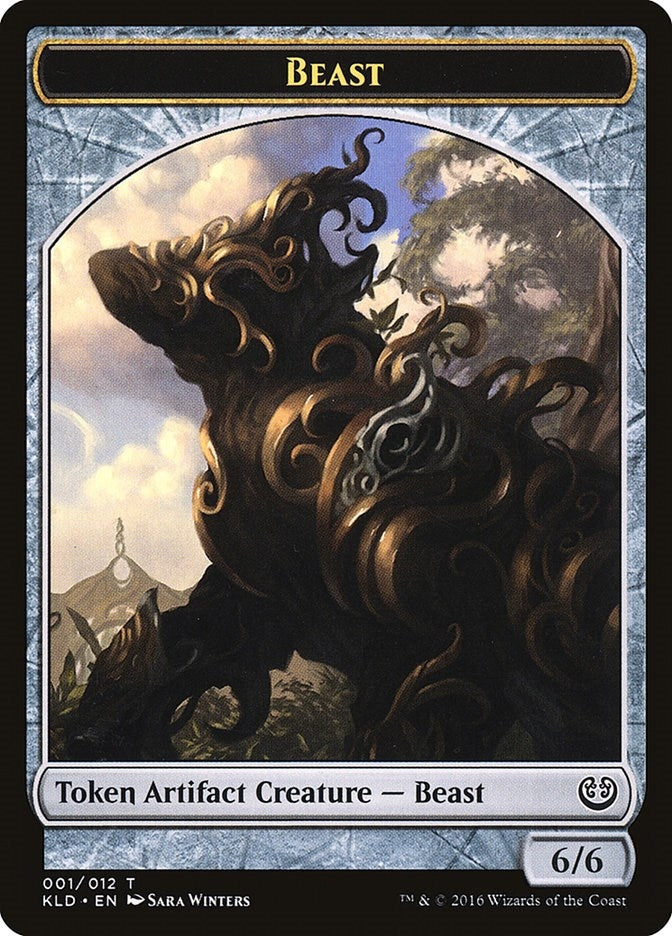 Image for Beast Token (001) (Kaladesh) (1) - Magic: The Gathering