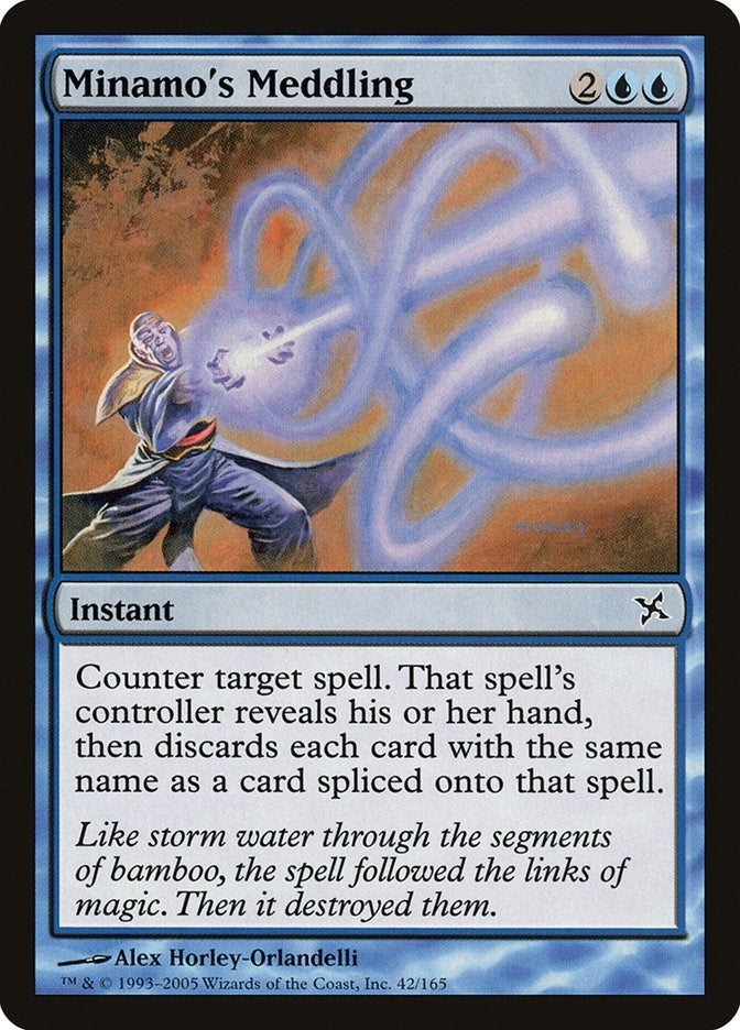 Image for Minamo's Meddling (Betrayers of Kamigawa) (42) - Magic: The Gathering