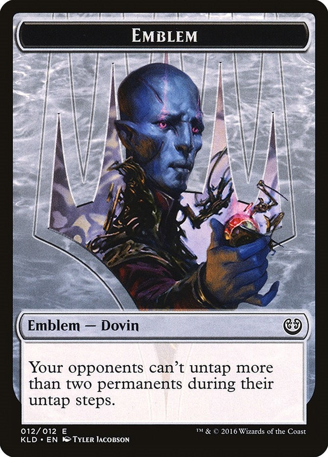 Image for Emblem - Dovin Baan (Kaladesh) (12) - Magic: The Gathering