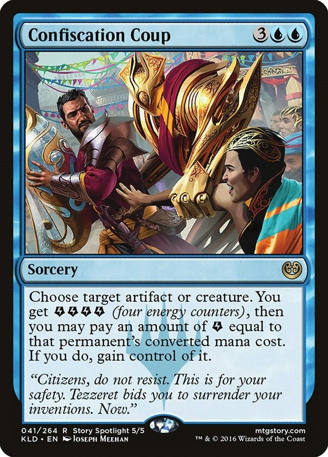 Image for Confiscation Coup (Kaladesh) (41) - Magic: The Gathering