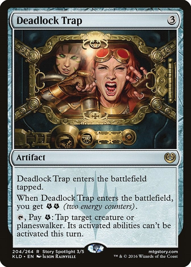Image for Deadlock Trap (Kaladesh) (204) - Magic: The Gathering
