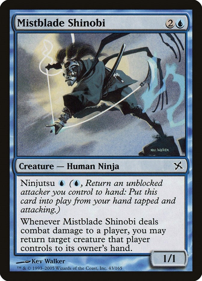 Image for Mistblade Shinobi (Betrayers of Kamigawa) (43) - Magic: The Gathering