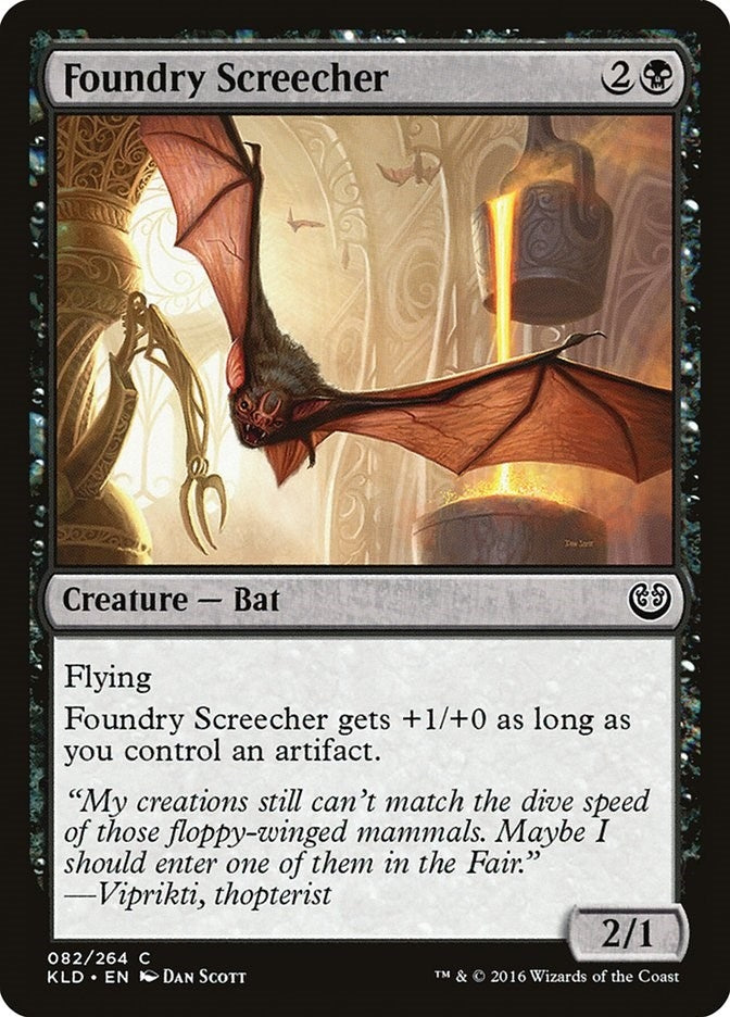 Image for Foundry Screecher (Kaladesh) (82) - Magic: The Gathering