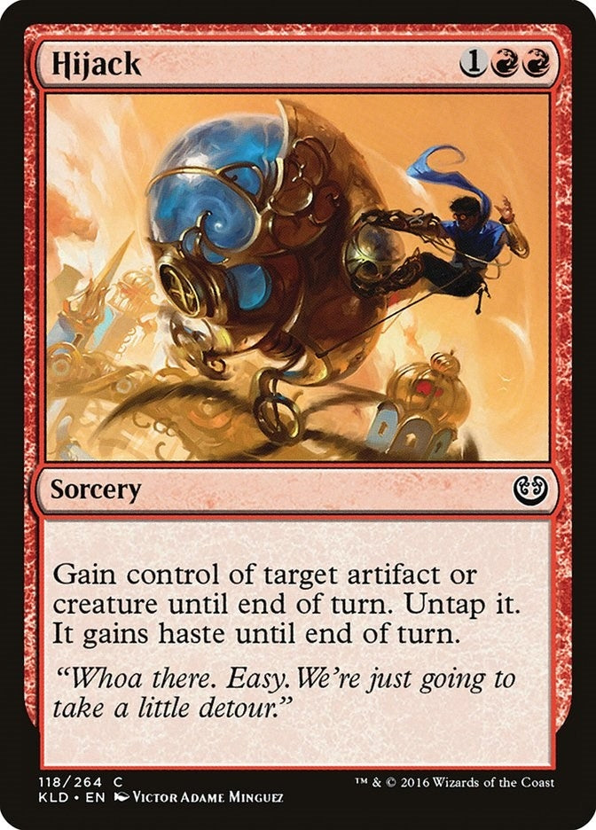 Image for Hijack (Kaladesh) (118) - Magic: The Gathering