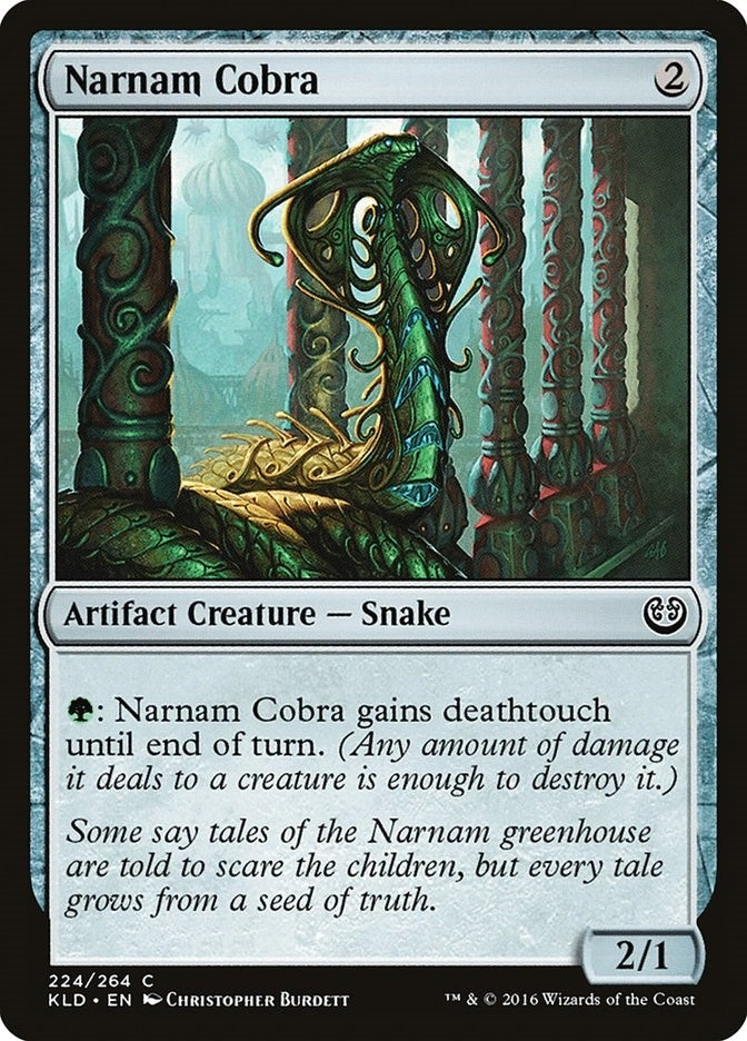 Image for Narnam Cobra (Kaladesh) (224) - Magic: The Gathering