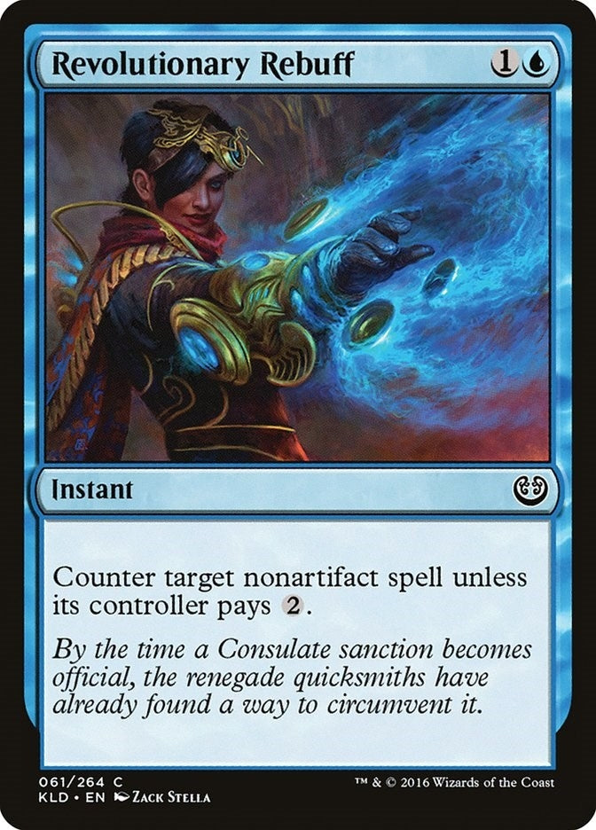 Image for Revolutionary Rebuff (Kaladesh) (61) - Magic: The Gathering