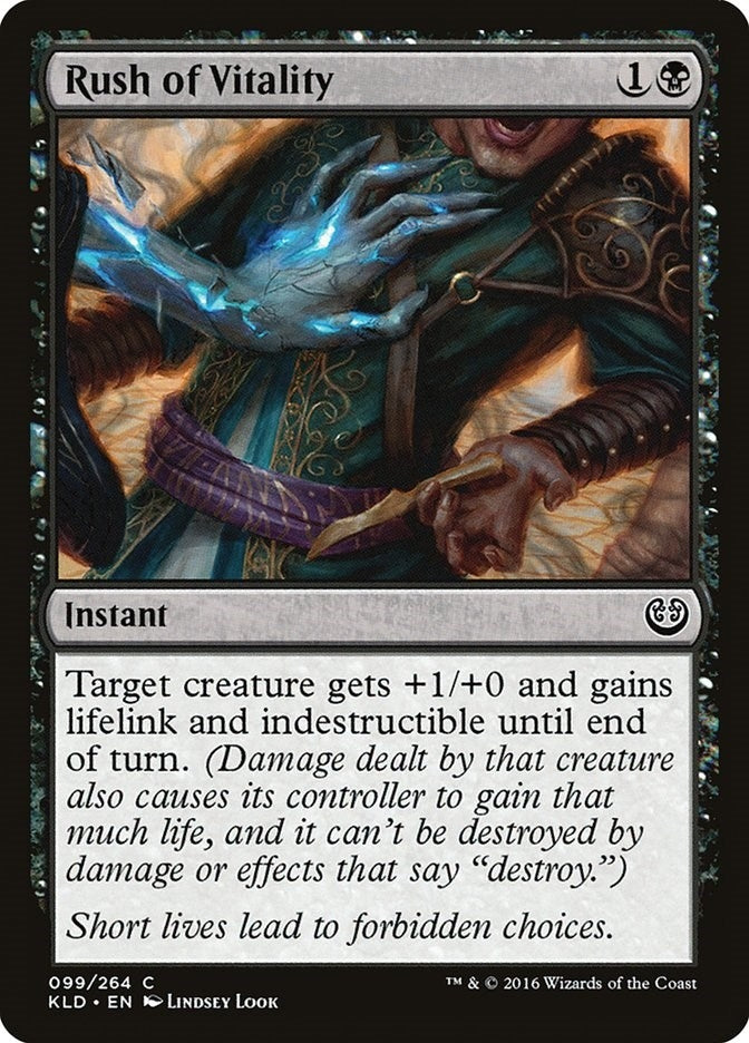 Image for Rush of Vitality (Kaladesh) (99) - Magic: The Gathering