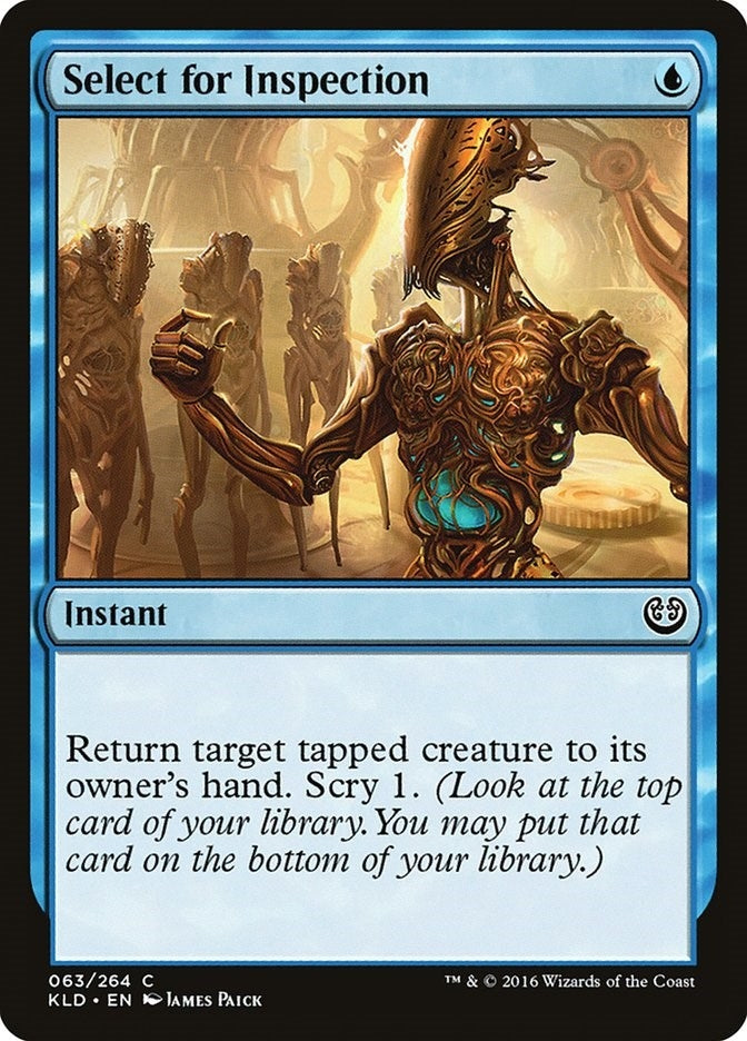 Image for Select for Inspection (Kaladesh) (63) - Magic: The Gathering